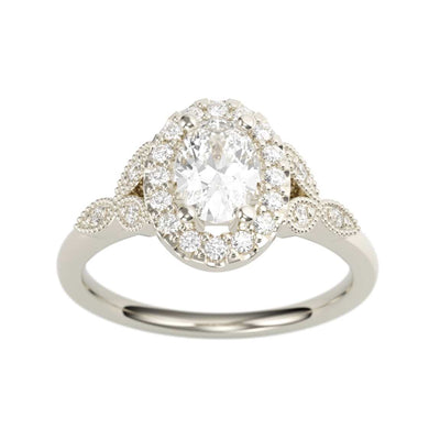 14K Gold Ivie Diamond Ring