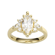 Vintage Baguette Ring | Custom Jewelry | Citrus Studio